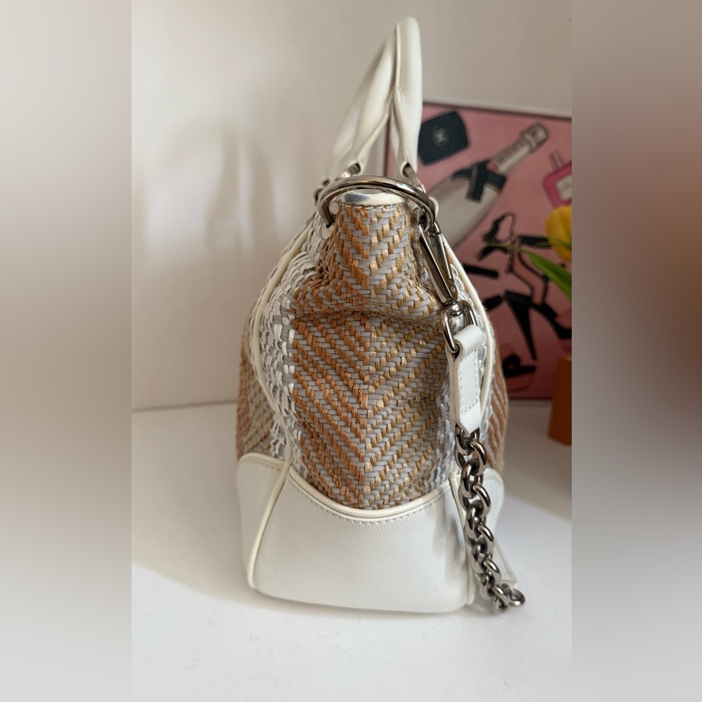 Tiffany & Co. Woven tote/satchel-white & Neutral tones - Picture 6 of 17
